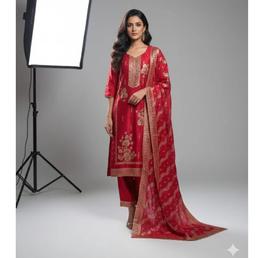 Jacquard dola silk suits
