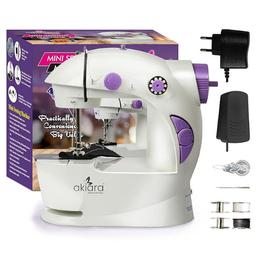 Akiara Portable Mini Sewing Machine for Home Tailoring