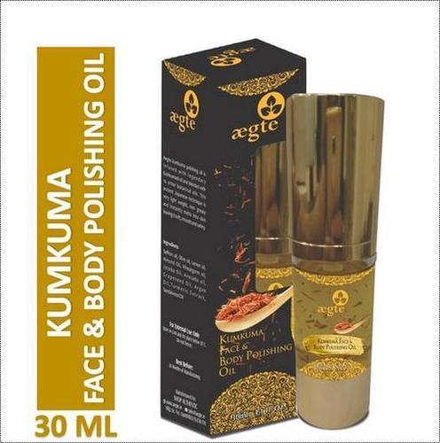 Aegte Ultra Luxurious Kumkuma Face and Body Polishing Oil - 30 ml