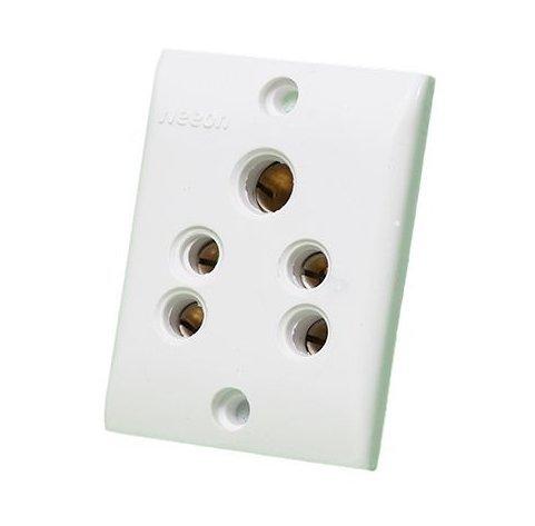 White Switch Board Socket