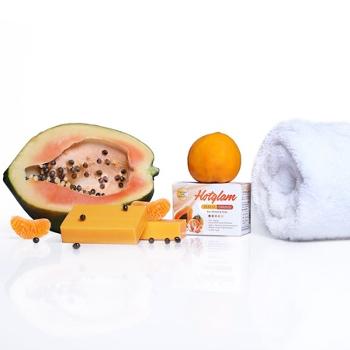 Hotglam Papaya Orange Skin Whitening Soap