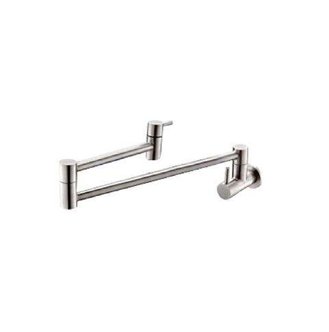Stainless Steel Wall Mounted Pot Filler Faucet  