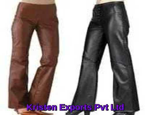 Womens Leather Trousers