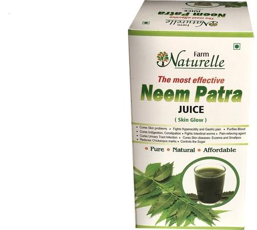 1 Herbal Neem Patra Juice  400 ml Skin Care and Blood Cleaning 
