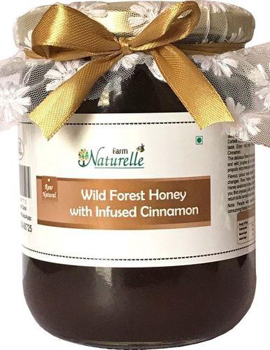 Cinnamon Infused Wild Forest Honey-Glass Jar
