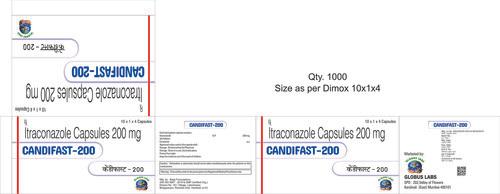 CANDIFAST -100 /200MG ( ITRACONAZOLE-100/ 200 MG )