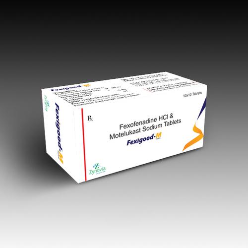 Fexigood -M(Fexofenadine120mg -HCL + Montelukast-Sodium 10mg-Tablets)