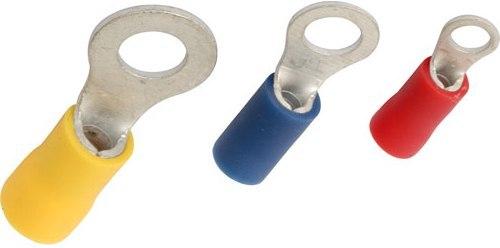 COPPER RING TERMINALS - INSULATED
