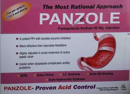 Pantoprazole Sodium 40Mg Injection