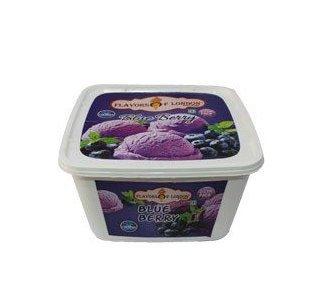 2 Ltr Blueberry Ice Cream Pack