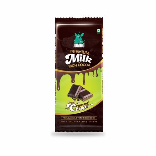 Jumbo Premium Rich Milk Chocolate Crunchy Crisp