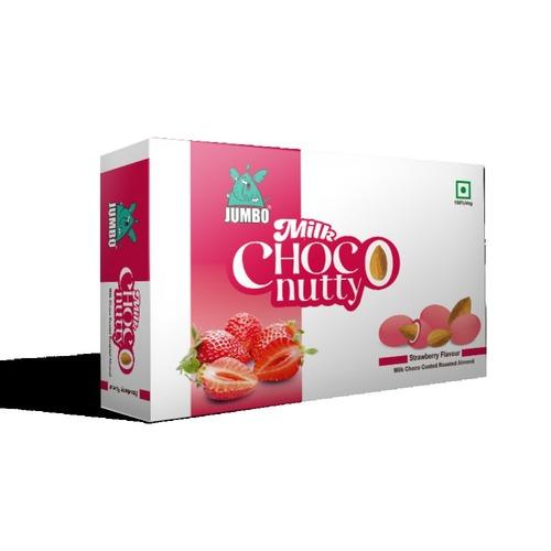 Choco Nutty (Milk Choco Coated Roasted Almond) Strawberry Flavour