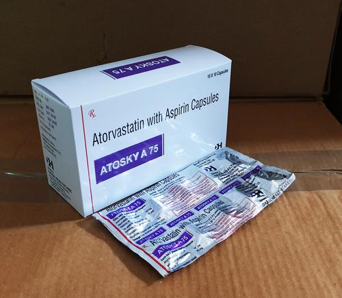 Atosky A 75 - Atorvastatin with Aspirin Capsules