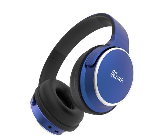 Blue Wireless Stereo Headset Rock On 101