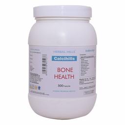 Herbal & Ayurvedic Calcium Tablets for Bone health - Calcihills 500 Capsules