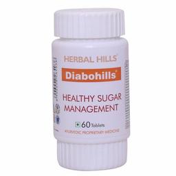 Ayurvedic Medicine for Diabetes - Blood Sugar Control - Diabohills 60 Tablets