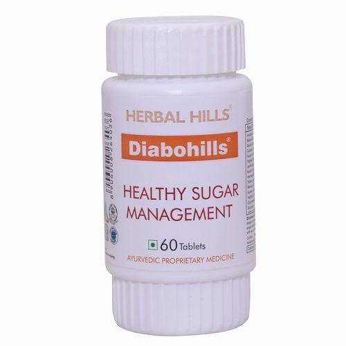 Ayurvedic Medicine for Diabetes - Blood Sugar Control - Diabohills 60 Tablets