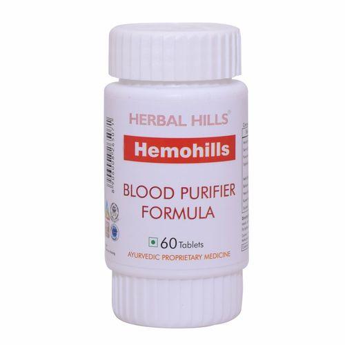 Blood Purifier Tablets - Blood Cleanser - Hemohills 60 Tablets
