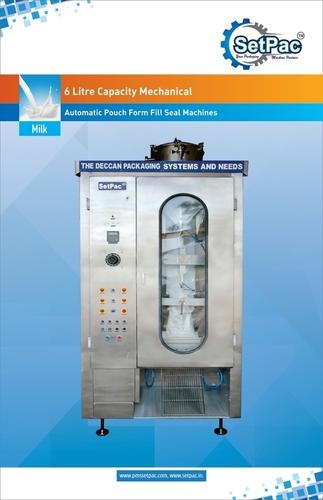 Bulk 2 to 6 Ltrs Milk Pouch Packaging Machine