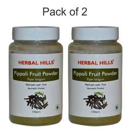 Pippali fruit powder - 100 gms (Pack of 2)