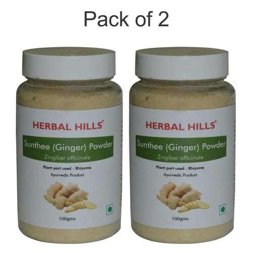 Sunthee (Ginger) Powder - 100 gms (Pack of 2)