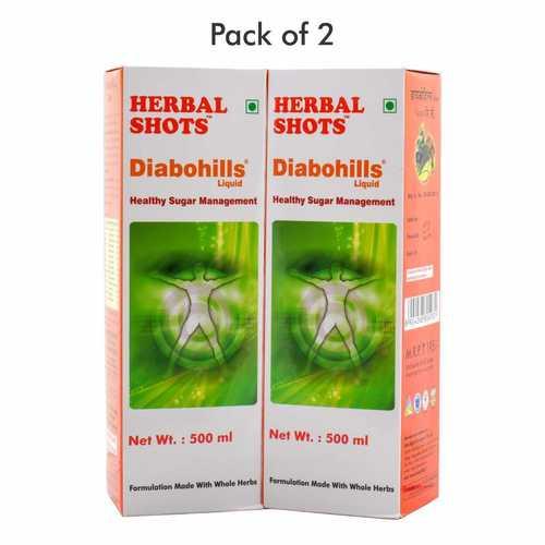 Diabohills Herbal Shots 500ml (Pack of 2)