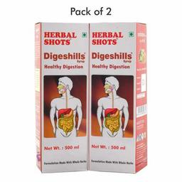 Digeshills Herbal Shots 500ml (Pack of 2)