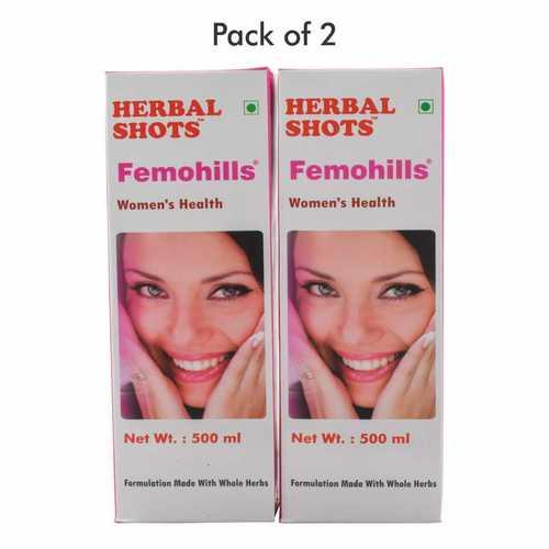 Femohills Herbal Shots 500ml (Pack of 2)