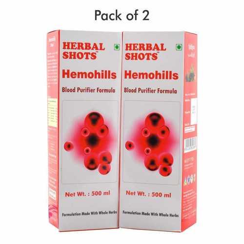 Hemohills Herbal Shots 500ml (Pack of 2)