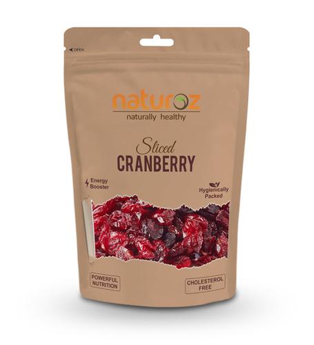 Naturoz Sliced Cranberry 200g