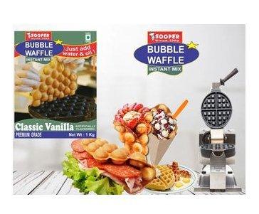Bubble Waffle Premix 1 Kg Pouch 