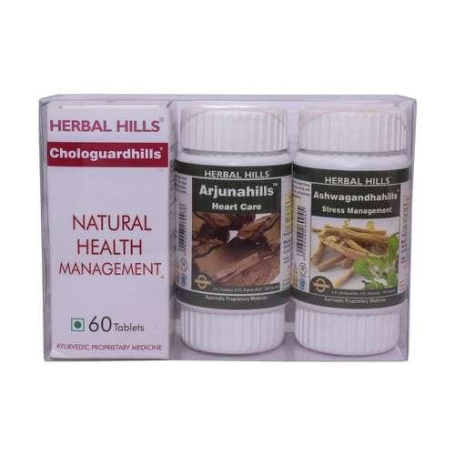 Ayurvedic medicine for heart health - Chologuardhills combination pack