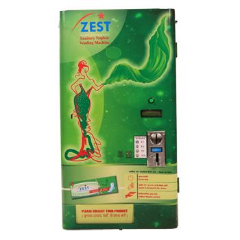 ZEST Sanitary Napkin Vending Machines