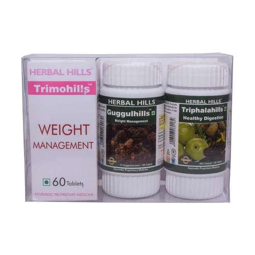 Ayurvedic medicine for weight loss  - Slimming Tablet - Trimohills combination pack