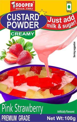 Custard Powder Strawberry