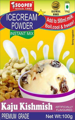 Ice Cream Mix Powder Kaju Kishmish Flavour