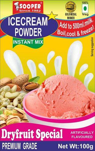 Ice Cream Mix Powder Dry Fruit Special Flavor