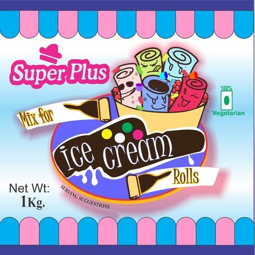 Premix For Ice Cream Rolls / Live / Tawa / Thai / Nitrogen Ice Cream 1kg