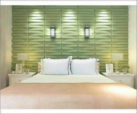 Interior WPC 3D Wall Panel