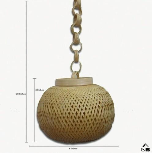 Bamboo Hanging Lampshade