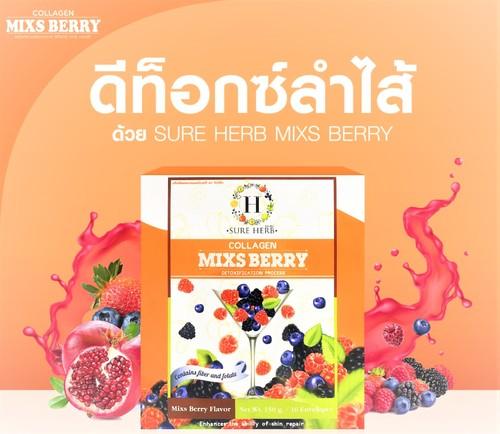 Mixs Berry Detox 7 Sachet per packet