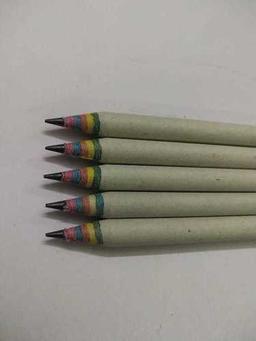 Rainbow Paper Pencil