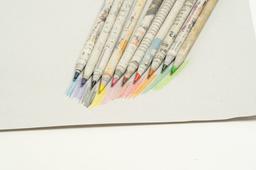 recycled colouring pencil