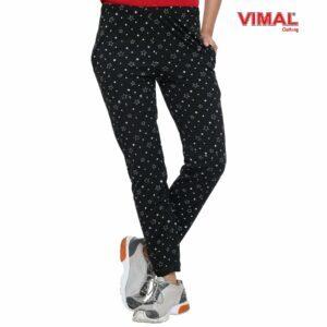 Vimal Black Vimal Black Trackpants For Women For Women