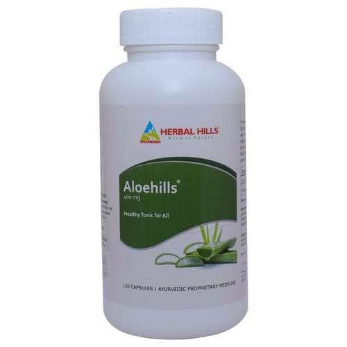 Aloevera capsule for healthy skin & Digestion - Aloehills 120 capsule