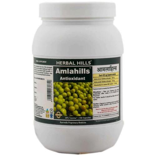 Amla Capsule for Healthy Hair & Digestion - Amlahills 700 Capsule