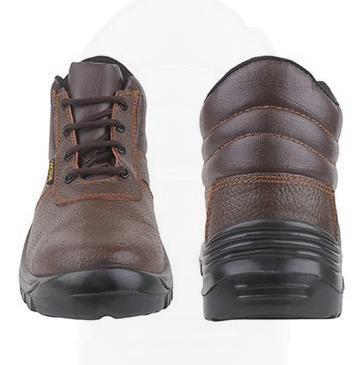 Brown High Ankle Safety Boot