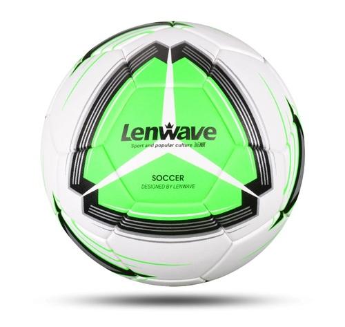 LenWave Soccer Ball Official Size 5 Football Ball PU Material Inflatable Football