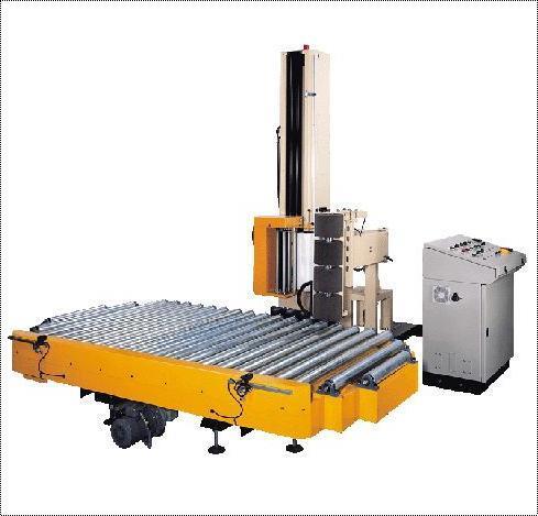Roller Conveyor Pallet Stretch Wrapping Machines