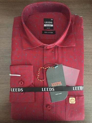Red Cotton Shirts
